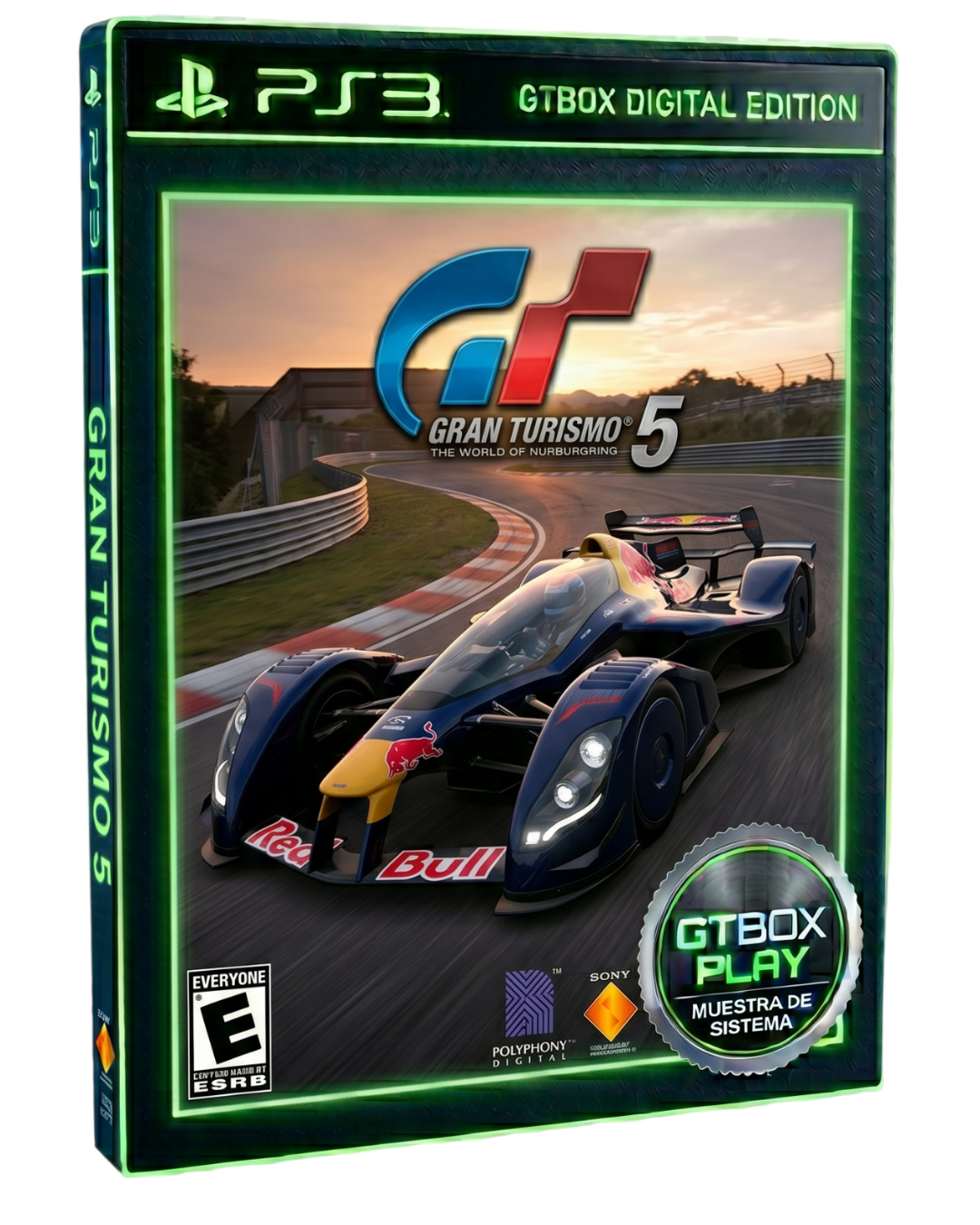 Carátula de Gran Turismo 5 para GTBOX Play