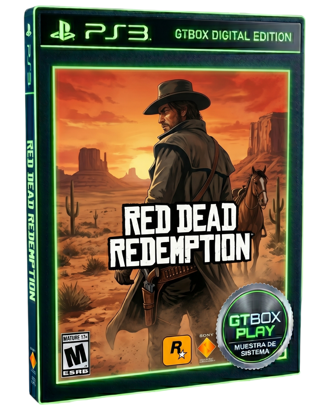 Carátula de Red Dead Redemption para GTBOX Play